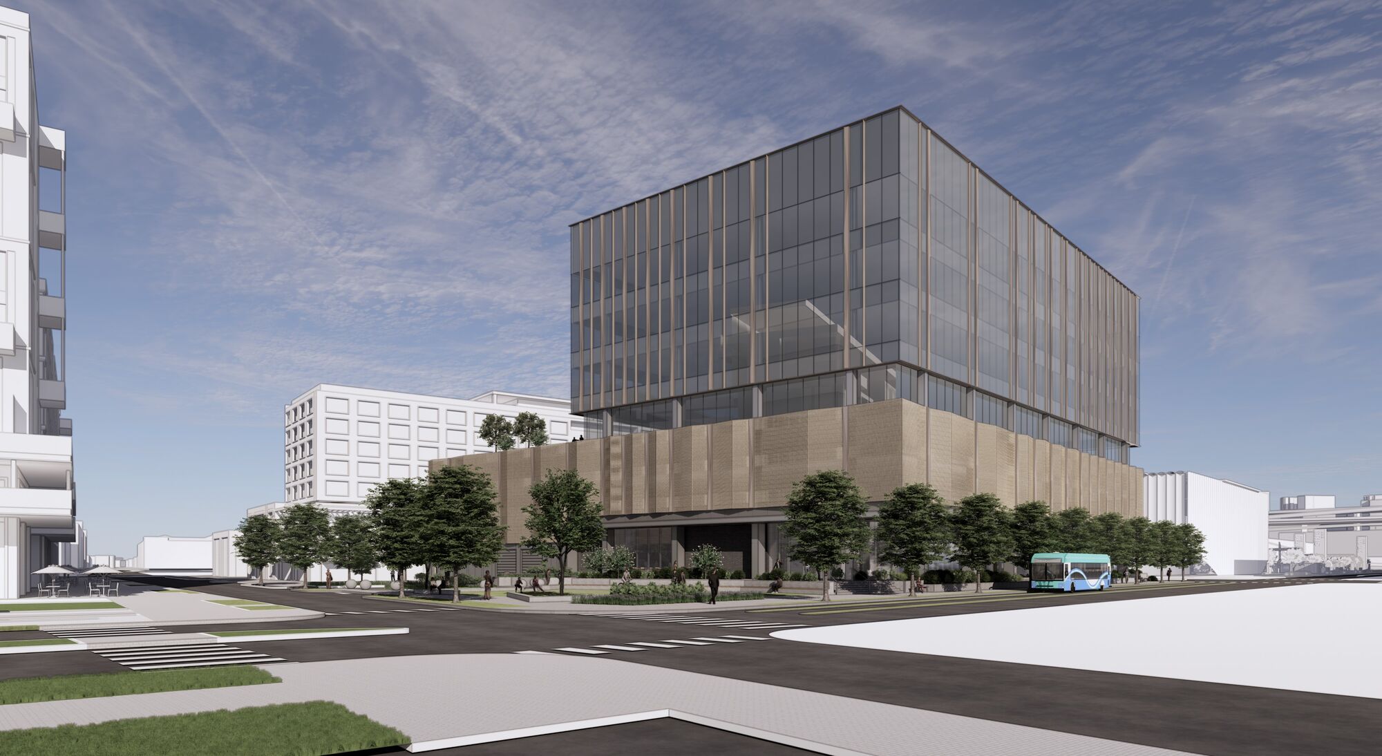 Rendering of Parcel 2A